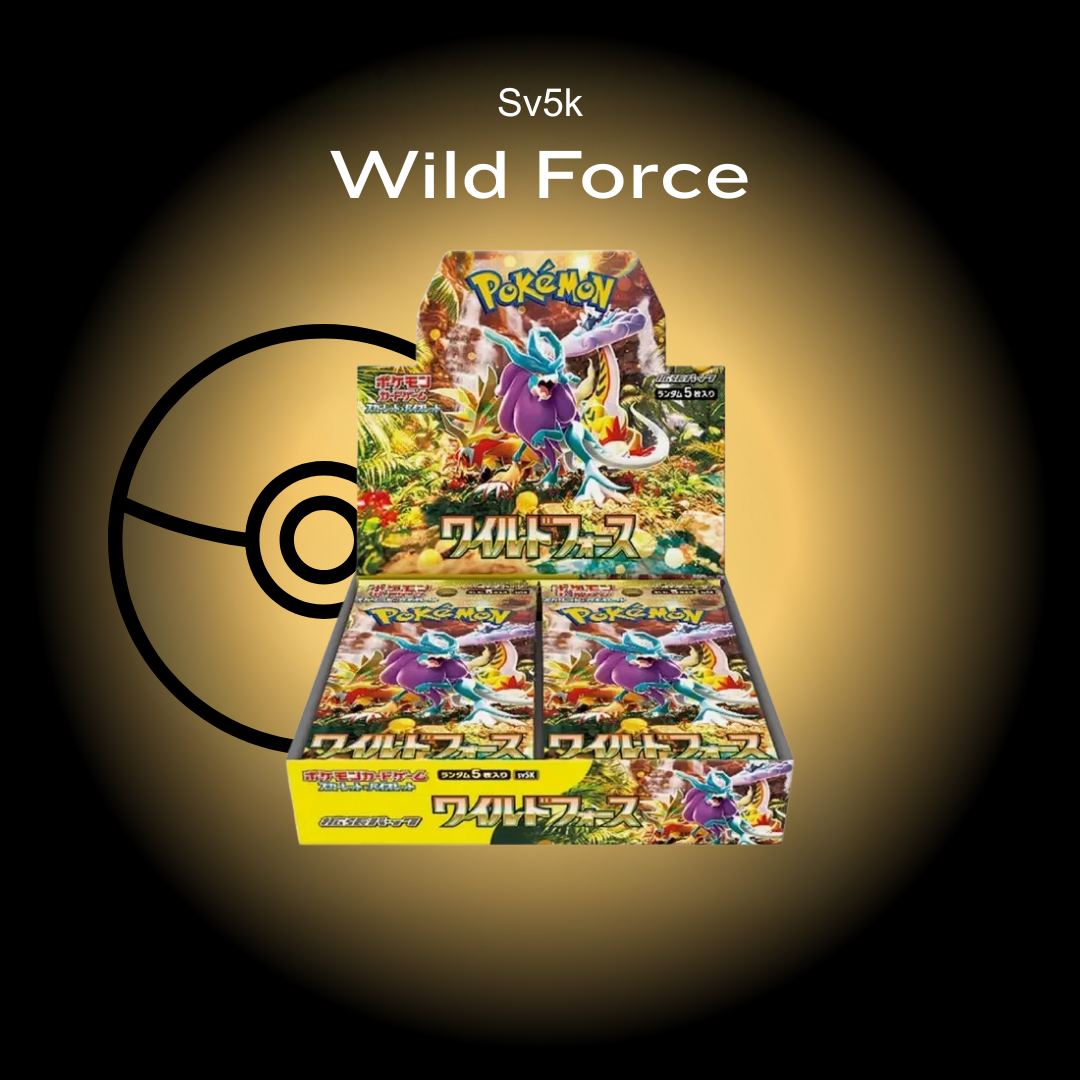 Pokémon trading card game 'Wild Force' sv5k