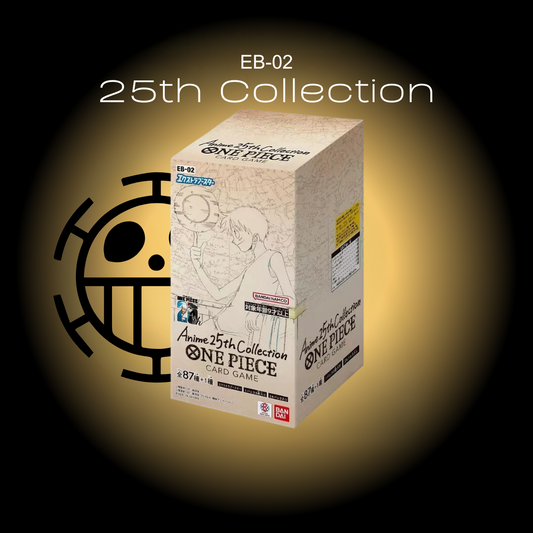One piece white booster box EB-02
The Legacy of the Master
1 box of 24 booster packs 
6 cards per booster pack inside