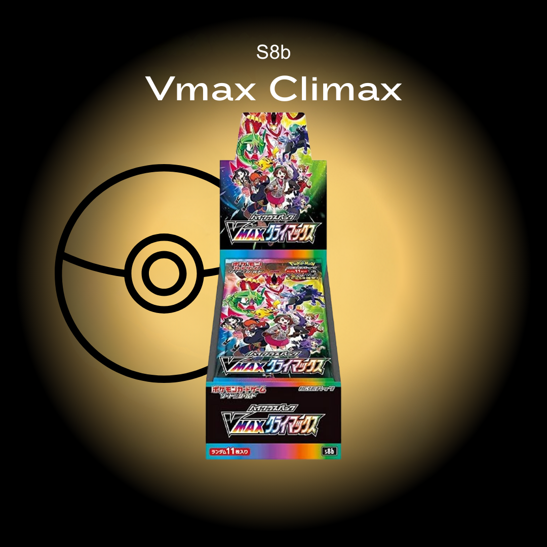 Japanese Pokemon booster box vmax climax s8b